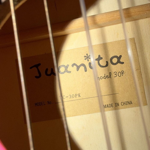 Juanita Model 30r Guitar like new