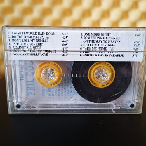 The Very Best Of Phil Collins cassette tape used audio album