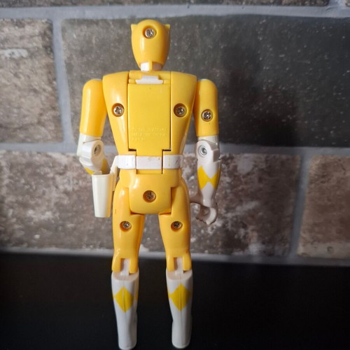 Power Rangers Yellow Ranger used figure from the '90s