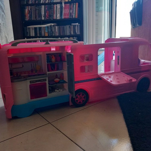 Barbie camper van like new