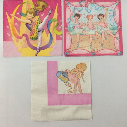 Napkins new, sold also individually