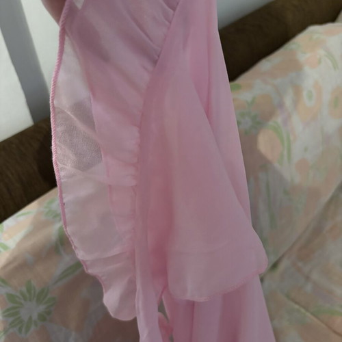 Pink pareo long, new