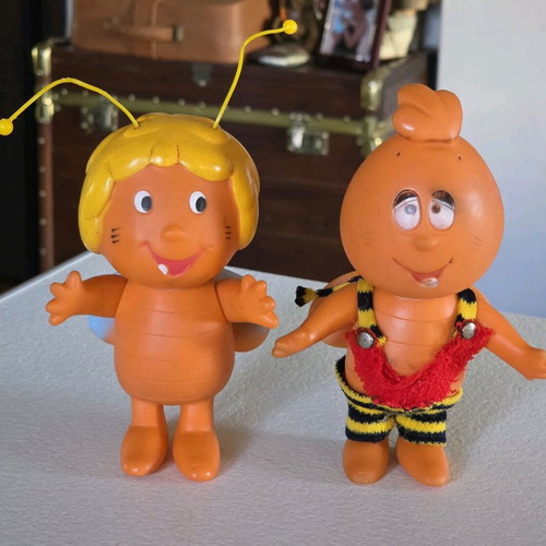 Maya the Bee and Billy collectible figures used, 1980s set
