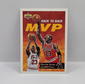 Upper Deck Michael Jordan Back to Back MVP