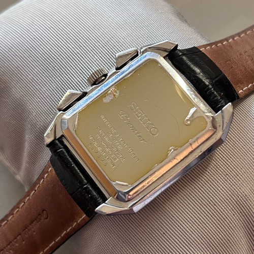 Seiko Vintage Premier Alarm Chrono 36mm used, sapphire crystal