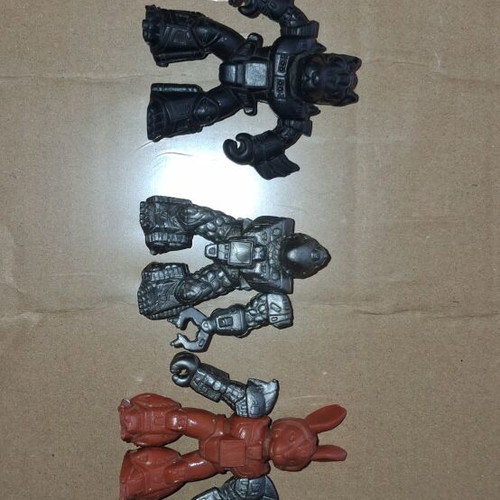 Teratomachoi figures used, pack of 3