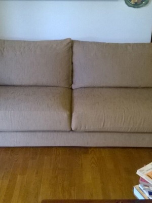 Casa di Patsi living room sofa 2.40 m like new, cotton fabric
