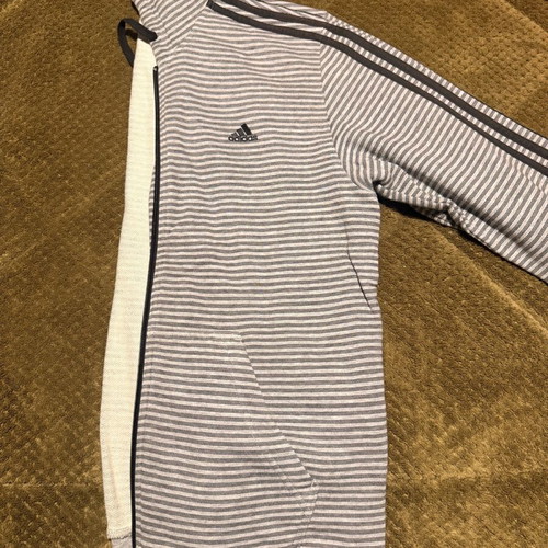 Adidas jacket used, size M, black and gray