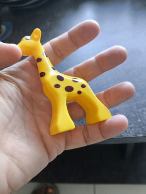 Vintage LEGO Duplo φιγούρα μωρό καμηλοπάρδαλη Zoo Safari μεταχειρισμένη