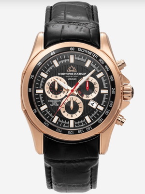 Christophe Duchamp Vulcan Chronograph ρολόι σαν καινούργιο, χρυσαφί