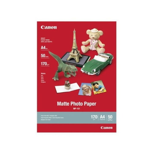 Canon photo paper pack of 2, new, glossy and matte A4 sheets