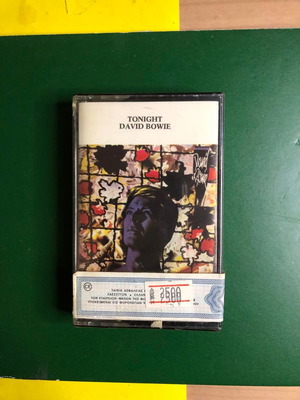 David Bowie Tonight 1984 cassette tape new, pop