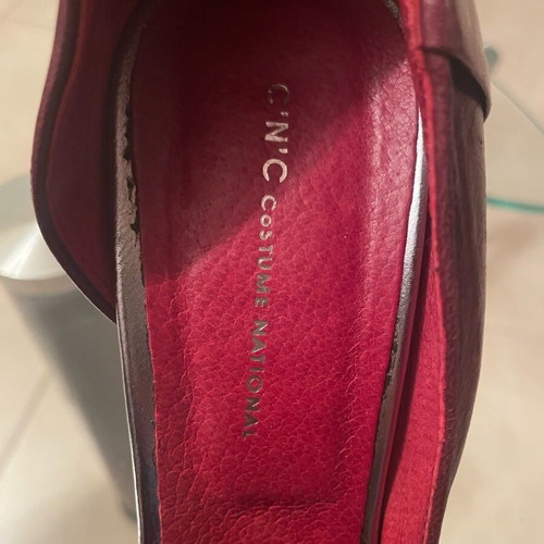 C’N’C’ Leather Pumps new, No 37, burgundy color