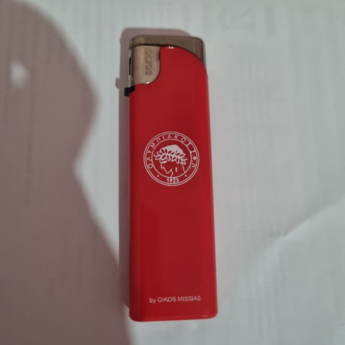 Olympiakos lighters used, do not light, pack