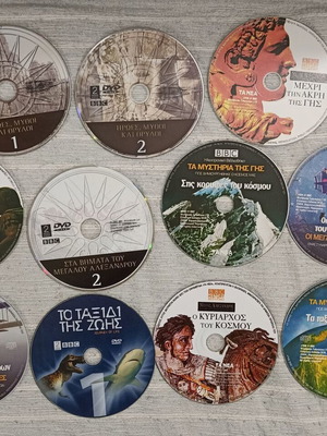 BBC Documentary Pack of 11 DVDs dubbed like new