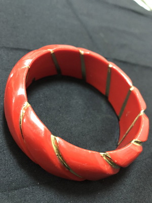 Red bracelet used