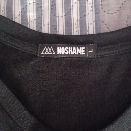 Noshame® T-shirt new, size L, black