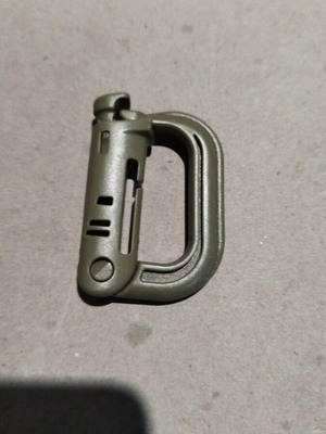 Carampiner plastic carabiner ideal for light gear attachment