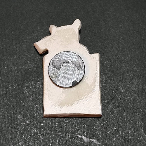 Embossed souvenir magnet from Kos new