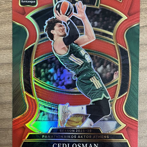 2025-26 Panini Select Euroleague Basketball Card Cedi Osman like new