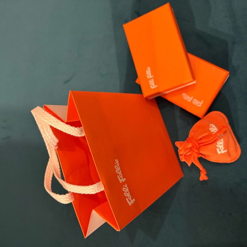Folli Follie gift bag, two boxes and small pouch like new