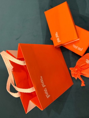 Folli Follie gift bag, two boxes and small pouch like new