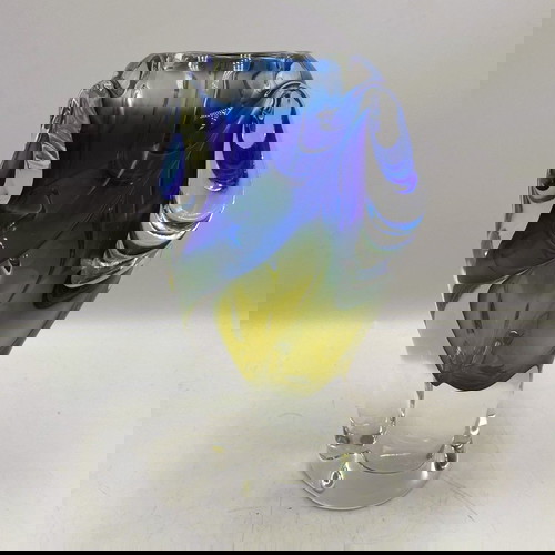 Vintage βάζο Art Glass "Tulip" σχεδιασμού Josef Hospodka σαν καινούργιο