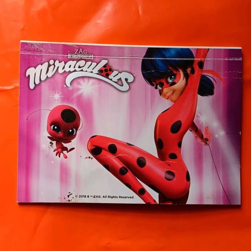 Miraculous Ladybug notepad like new, 40 pages