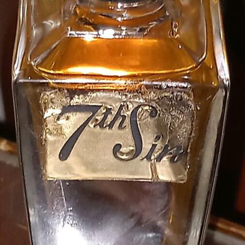 7th Sin by Bergerac perfume 75ml like new, rare women's fragrance