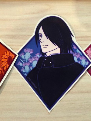 Boruto: Next Generations handmade sticker set with adult Naruto, Sasuke, Sakura made to order