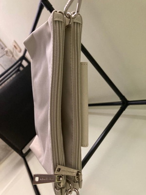 Lancaster Paris off-white crossbody bag, like new