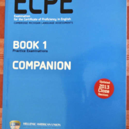 ECPE English Learning Books like new, pack of 2