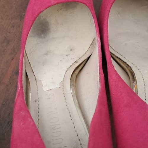 Purple pumps used size 39