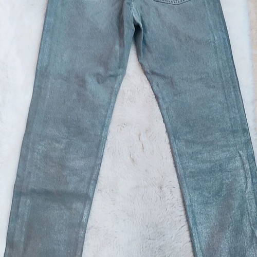 Denim pants gray silver Zara new, size 40