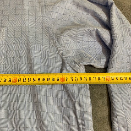 Jupiter men's dress shirt 3XL, turquoise, cotton blend