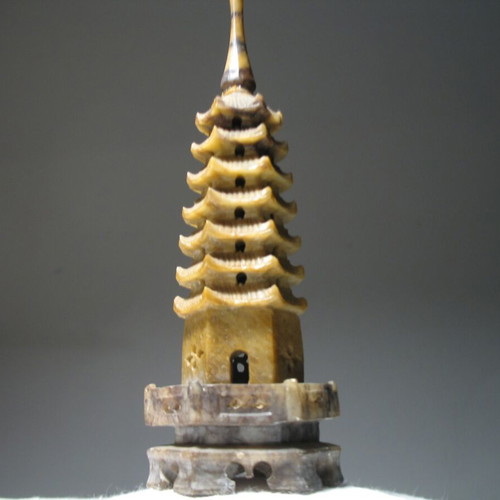 Stone Tibetan Feng Shui pagoda used