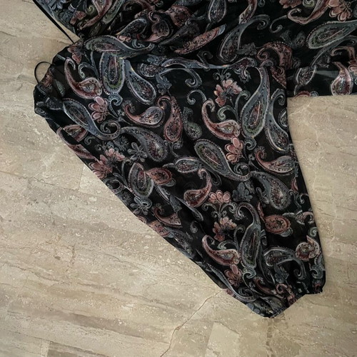 Bsb blouse semi-transparent with loose sleeves size 42 like new