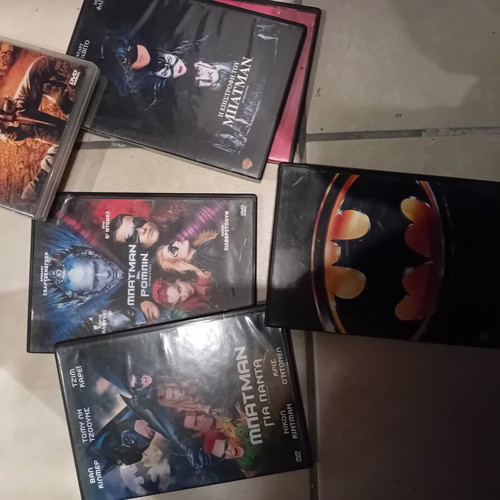 DVD collection, 20 pieces, action and adventure genres, with subtitles
