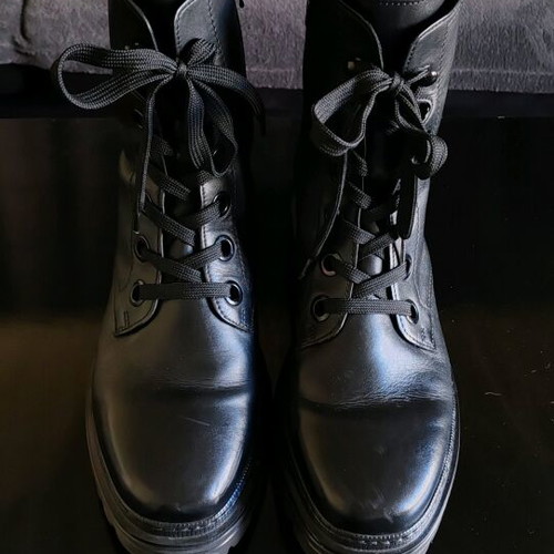 Gabor boots like new, leather, size 41, black