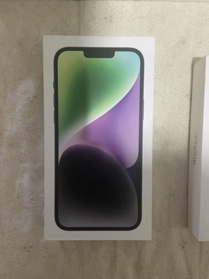 iPhone empty boxes set with AirPods and Apple Watch packaging