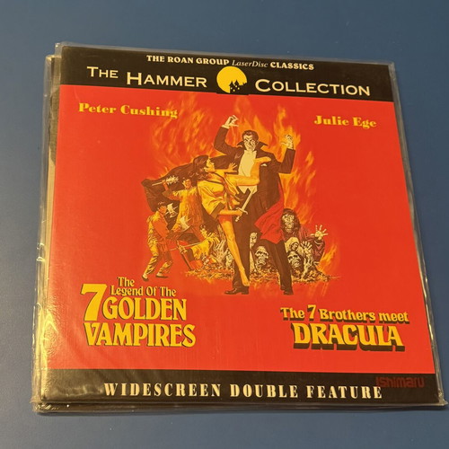 The Legend of the Seven Golden Vampires Laserdisc used