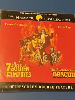 The Legend of the Seven Golden Vampires Laserdisc used