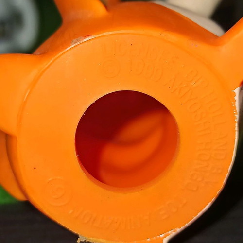 Digimon Patamon figure 1999 and two mini cups used