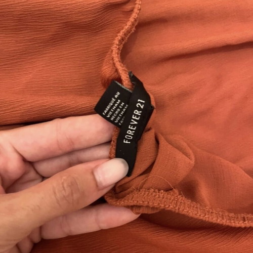 Forever 21 orange jumpsuit size M like new