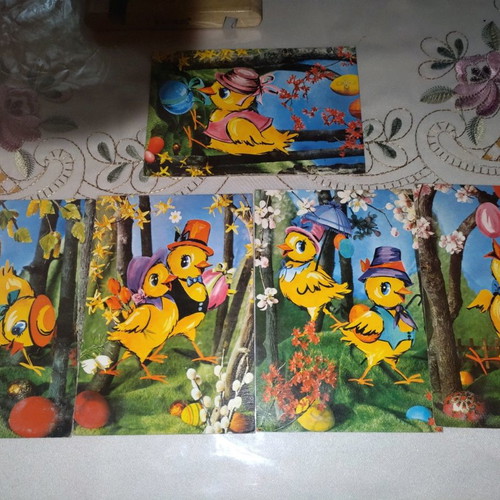Vintage Easter cards new