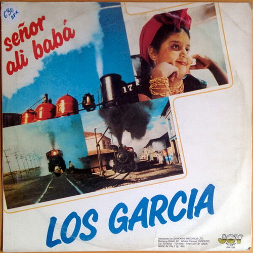 Los Garcia Señor Ali Baba / La Colegiala vinyl record used, Latin