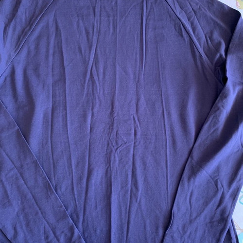 Sergio Tacchini Athletic Lab Linea Sport shirt like new, dark blue violet, size S