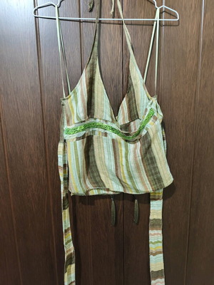 Top like new, green, size S