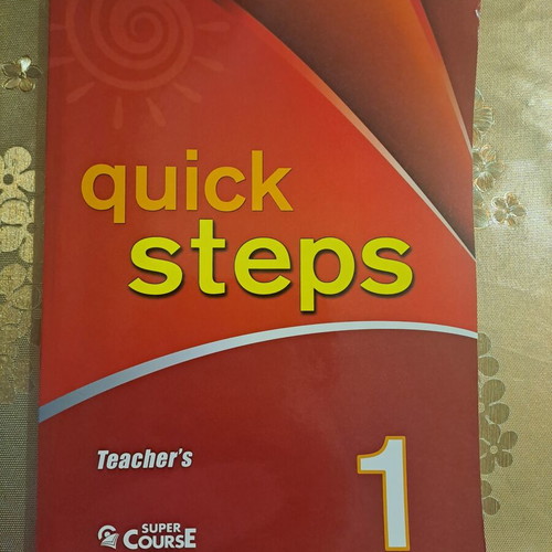 Quick Steps 1 Teacher's Book new, English