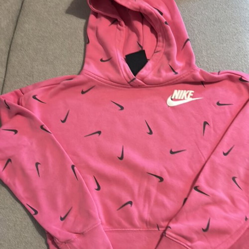 Nike Kids Pink Hoodie Used, Size 146-156cm